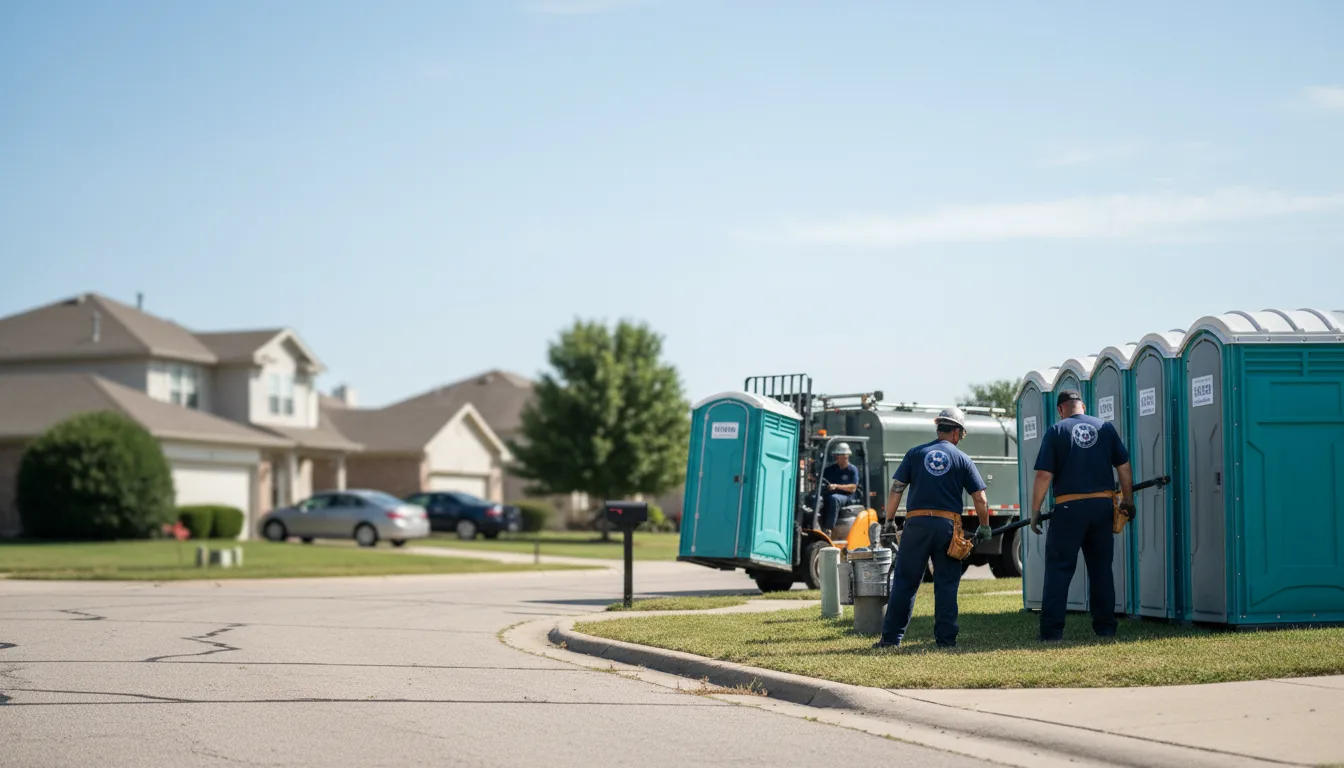 Porta Potty Rental in Walnut Springs, TX near me